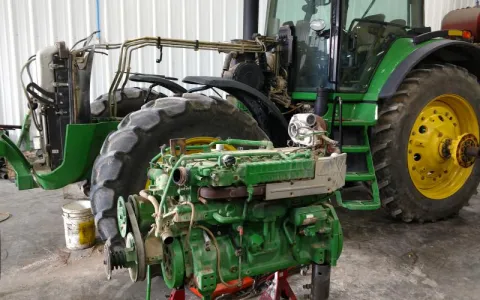 8130 with engine removed
